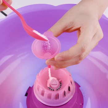 100FUN Childrens Cotton Candy Machine Home DIY Electric Handmade Hand-made Educational Toys Boys And Girls