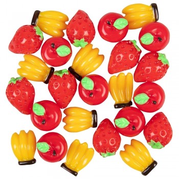 Slime Charms Mixed Sweets 30 Pcs Of Slime Beads DIY Resin Cake Simulation Fruit Animial Manual Diy Slime Accessories