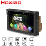 hoxiao 2 DIN 7inch Android 8.1 Touchscreen Car Multimedia Player Bluetooth GPS WiFi Navigator FM Radio Player Vehicle camera