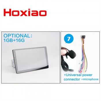 10 One din Car Multimedia Player Android os Quad Core 2 din radio GPS Stereo Audio for Volkswagen nissan Kia Hyundai vw no dvd
