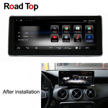 10.25 Android 7.1 Octa 8-Core CPU 2+32G Car Radio WiFi GPS Navigation Bluetooth Head Unit Screen for Mercedes Benz A Class W176