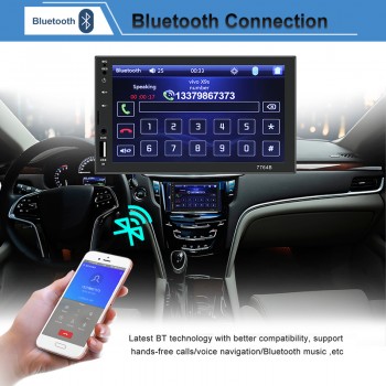 2din Car Radio 7 inch Touch mirrorlink Android Player 2 DIN MP5 Player Autoradio Bluetooth Rear View Camera tape recorder