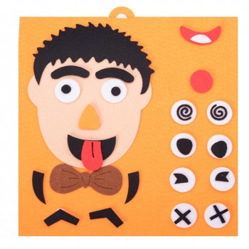 DIY Toys Emotion Change Puzzle Toys 30CM*30CM Creative Facial Expression Kids Toys For Children Educational Learning Funny Set