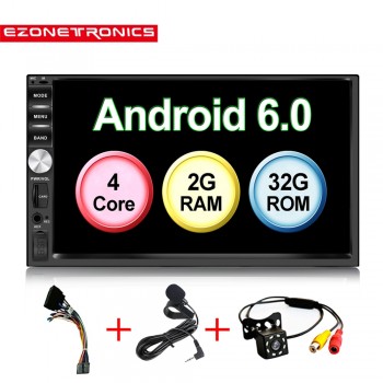Auto 7 Android 6.0 Quad Core 2G+32G Universal Double 2Din no dvd  Car Audio Stereo GPS Navigation Radio Kits Car Multimedia