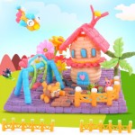 300PCS Creative Starch Miou Magic Corn Plasticine Blocks Baby Kid Colorful DIY Building Decoration For Children Gift