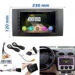 Android 8.1 car Multimedia radio player For Ford Focus 2 Din frame to Car Radio for C-Max S-Max Fusion Transit Fiesta use