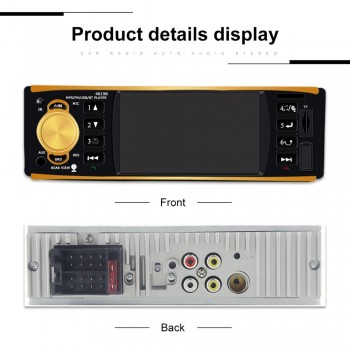 For car radio 1din stereo 1 din autoradio mp3 player mp5 multimedia radios universal Steering Wheel Remote Control 4 inch Mirror