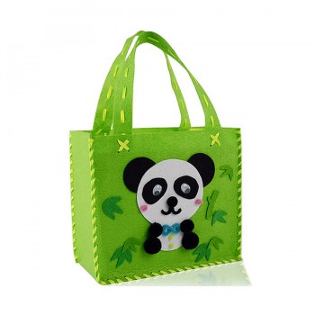 Funny Handmade Handbags DIY Non-woven Fabric Cloth Sewing Project Pattern Bags Kit kids Art amp; Crafts Educational Toys for Kids