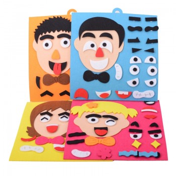 DIY Non-woven Expression Handmade Material Educational Creativity Toys for Children Arts and Crafts for Kids