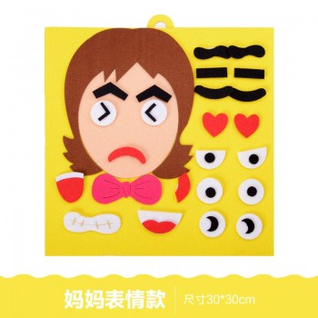 DIY Non-woven Expression Handmade Material Educational Creativity Toys for Children Arts and Crafts for Kids