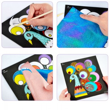 15/pcs Cute fairy tale style DIY Magic transfer sticker Transfer painting  crafts for kids  arts and crafts  toys for children