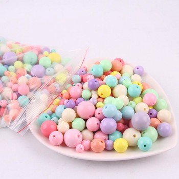 DIY Beaded Toys 500g bag child handmade hand-made beaded toys nursery handmade bracelet necklace Material Girl Create gift