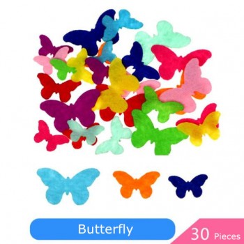 DIY creative non-woven patch children hand made intelligent sticker material non-woven fabric petals DIY Sticker kids toys BS68