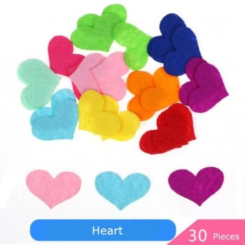 DIY creative non-woven patch children hand made intelligent sticker material non-woven fabric petals DIY Sticker kids toys BS68