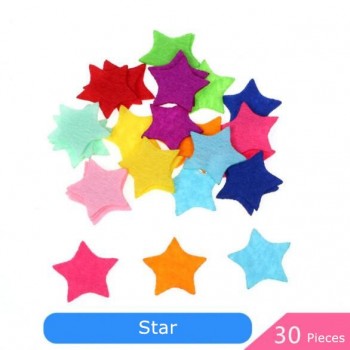 DIY creative non-woven patch children hand made intelligent sticker material non-woven fabric petals DIY Sticker kids toys BS68