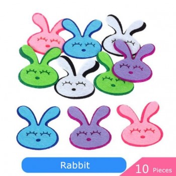 DIY creative non-woven patch children hand made intelligent sticker material non-woven fabric petals DIY Sticker kids toys BS68