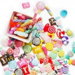 Slime Charms Mixed Ice Cream Series Beads Slime Bead Making Supplies for DIY Collage Crafts