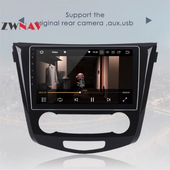 4G+32G Octa Core Android 8.0 car multimedia player gps navigation video 2 din car audio for Nissan X-TRAIL Qashqai Dualis Rouge