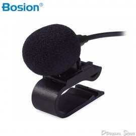 Special Car Audio Microphone 3.5mm Jack Plug Stereo Mic Mini Wired External Car Microphone For Auto DVD 3meters long