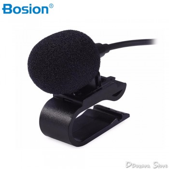 Special Car Audio Microphone 3.5mm Jack Plug Stereo Mic Mini Wired External Car Microphone For Auto DVD 3meters long