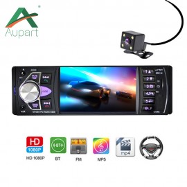 car radio 1 din 4022d Car Radio Auto Audio car stereo FM Bluetooth 2.0 Rear View Camera usb aux in Steering Wheel Remote Control
