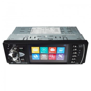 car radio 1 din 4022d Car Radio Auto Audio car stereo FM Bluetooth 2.0 Rear View Camera usb aux in Steering Wheel Remote Control