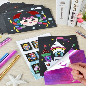 DIY kids craft NEW Magic Transfer Sticker educational children toys easter decoration diy toys for children toys DIY kids craft