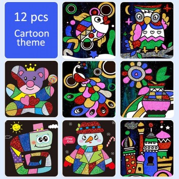 DIY kids craft NEW Magic Transfer Sticker educational children toys easter decoration diy toys for children toys DIY kids craft