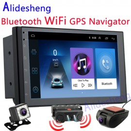 Android 8.1 Car Radio 2din 7 HD touch screen WiFi Bluetooth GPS Navigator Multimedia audio video player rear view camera DVR
