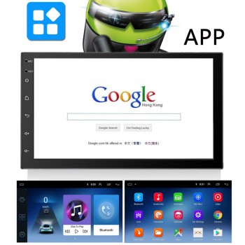 Android 8.1 Car Radio 2din 7 HD touch screen WiFi Bluetooth GPS Navigator Multimedia audio video player rear view camera DVR