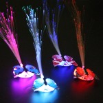 LED Wigs Glowing Flash Ligth Hair Braid Clip Hairpin Children Kid Child Gift Fun Fly Catapult Eject Christmas Birthday Toy
