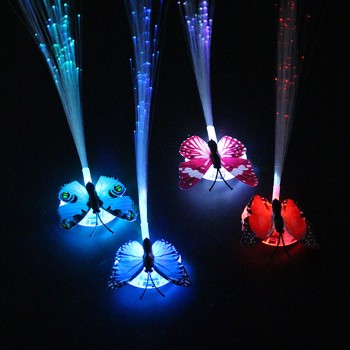 LED Wigs Glowing Flash Ligth Hair Braid Clip Hairpin Children Kid Child Gift Fun Fly Catapult Eject Christmas Birthday Toy