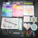 5mm Hama Beads Set Toy DIY Perler Beads Pegboard Tangram Jigsaw With Tools Hama Beads Puzzle Kids Toys