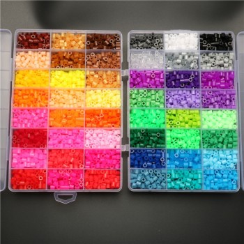 5mm Hama Beads Set Toy DIY Perler Beads Pegboard Tangram Jigsaw With Tools Hama Beads Puzzle Kids Toys