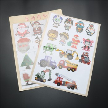 5mm Hama Beads Set Toy DIY Perler Beads Pegboard Tangram Jigsaw With Tools Hama Beads Puzzle Kids Toys