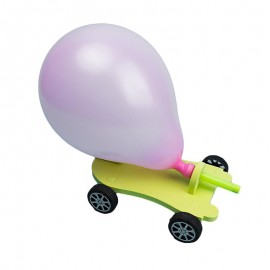 Filler Balloon Racer DIY Balloon Car Creative Scientific Childrens Educational  Reaction Car Best Gifts for Kids Craft Toys