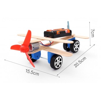 1PCS Mini Wind Powered DIY Car Kit Children Education Learning Hobby Funny Gadgets Novelty Fun Toys Birthday Gift Craft Toy