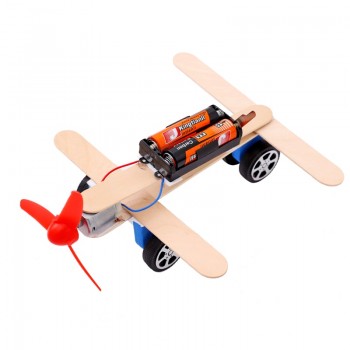 1PCS Mini Wind Powered DIY Car Kit Children Education Learning Hobby Funny Gadgets Novelty Fun Toys Birthday Gift Craft Toy