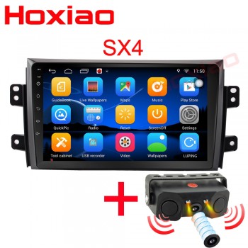 2 DIN Car Android Radio multimedia Player For Suzuki SX4 2006-2013 Quad Core 9 1024*600 Bluetooth 2 Din Car DVD GPS Navigation