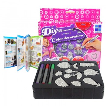 Diy arts and crafts child toy color  handmade decoration diamond girl toys