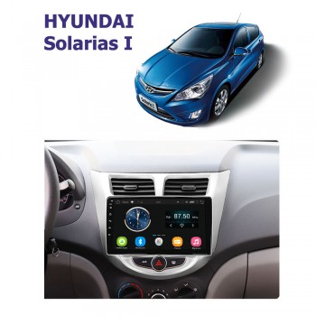 10 inch Android 8.1 Car video Multimedia player for Hyundai Solaris Verna Accent 2011 2012 2013 2014 2015 2016 GPS navigation