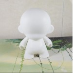 Munny silicone platform design doll DIY white model graffiti hand-painted painted children color fill white embryo toy