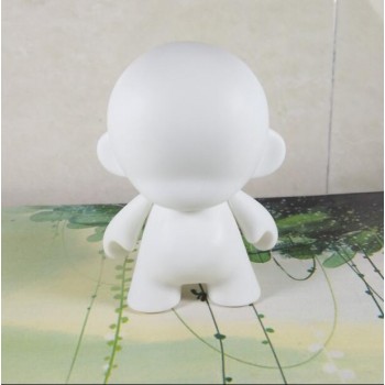 Munny silicone platform design doll DIY white model graffiti hand-painted painted children color fill white embryo toy