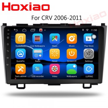 2+32 Android Car dvd Video player For Honda CRV 2006-2011 Octa Core 9 inch 2 Din Car DVD Radio GPS Navigation