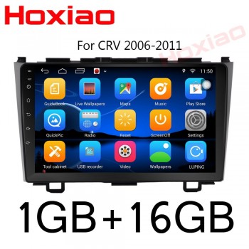 2+32 Android Car dvd Video player For Honda CRV 2006-2011 Octa Core 9 inch 2 Din Car DVD Radio GPS Navigation