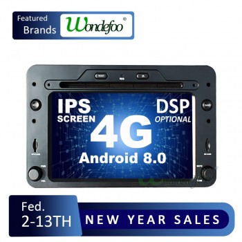 DSP 4G Android 8.0 Car DVD PLAYER For Alfa Romeo Spider Alfa Romeo 159 Brera 159 Sportwagon GPS RADIO stereo/Android 8.1