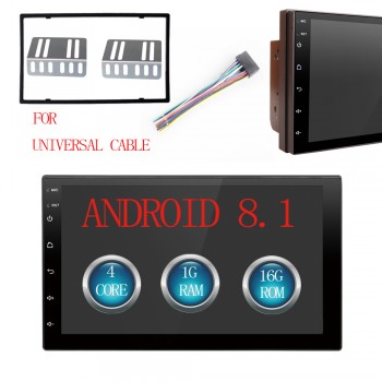 JIUYIN Android 8.1 2 Din Car radio Multimedia Video Player Universal auto GPS MAP For Volkswagen Nissan Hyundai Kia toyata CR-V