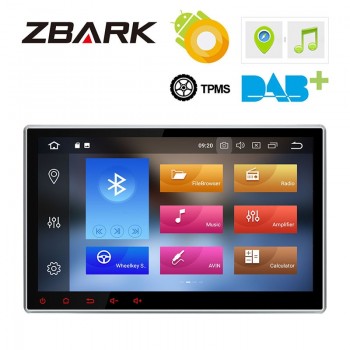 2 Din 10.1Android 8.0 Octa Core Universal Car Radio StereoDVD Player GPS Navigation OBD FM DAB+4G WIFI USB Bluetooth