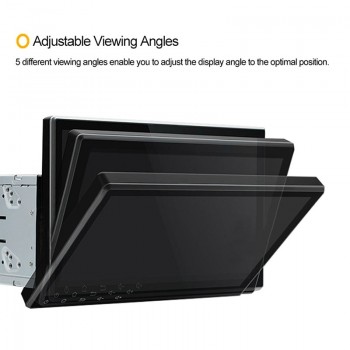 2 Din 10.1Android 8.0 Octa Core Universal Car Radio StereoDVD Player GPS Navigation OBD FM DAB+4G WIFI USB Bluetooth