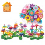 Dream Garden Series Girls Flower Interconnecting Blocks Toys Educational Assembly Blocks Creative DIY Bricks Toys For Children